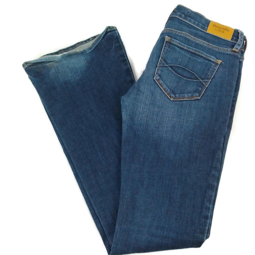 Abercrombie & Fitch Womens Perfect Stretch Jeans Denim Blue Size 0S 25x31